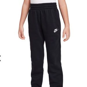 big kids black nike sweatpants